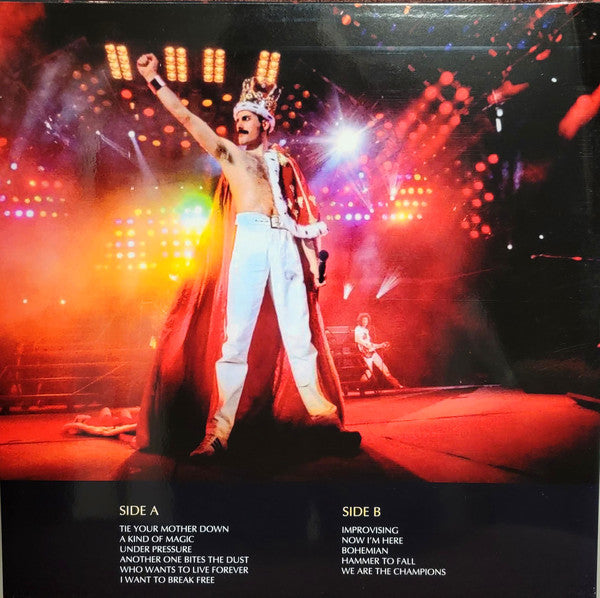 Queen : Knebworth 1986 (LP, Unofficial, Red)