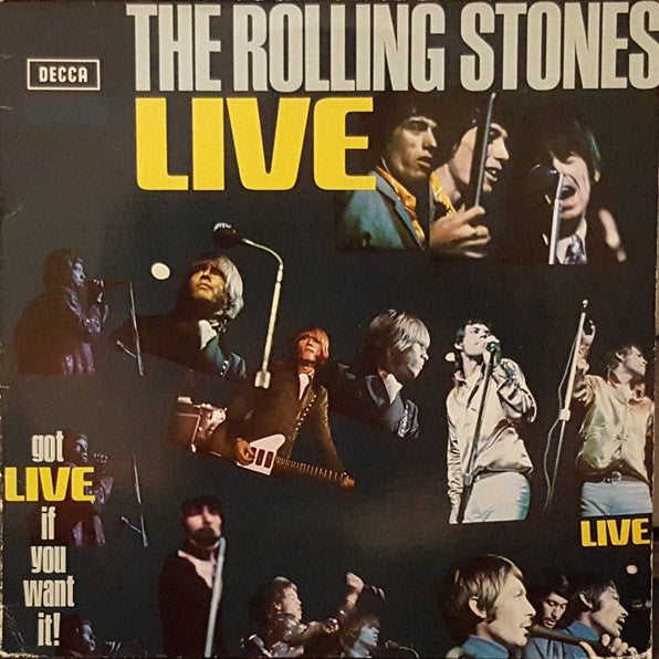 The Rolling Stones : Got Live If You Want It! (LP, Album, RE)
