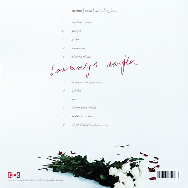 Néomí - Somebody's Daughter (LP, Album, Red) - De Platen Aap – Vinylwinkel in Brielle & online webshop voor muziekliefhebbers