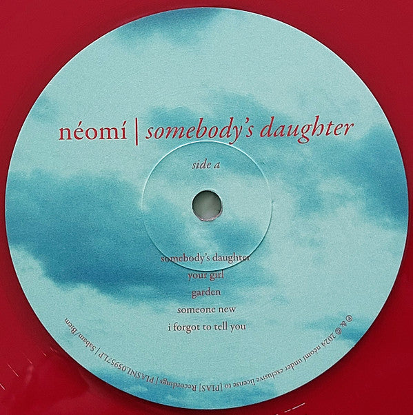Néomí - Somebody's Daughter (LP, Album, Red) - De Platen Aap – Vinylwinkel in Brielle & online webshop voor muziekliefhebbers
