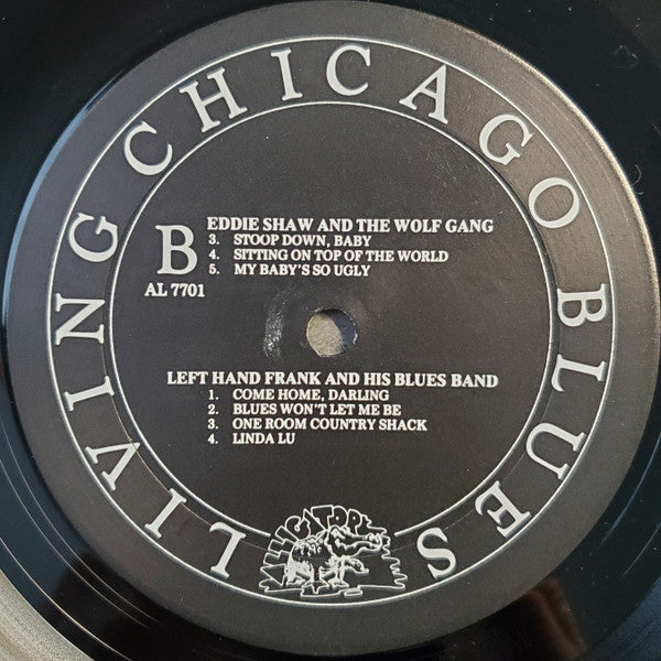 The Jimmy Johnson Blues Band / Eddie Shaw And The Wolf Gang / Left Hand Frank And His Blues Band : Living Chicago Blues - Volume 1 (LP, Album)