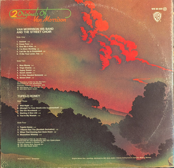 Van Morrison : 2 Originals Of Van Morrison (2xLP, Album, Comp, RE)