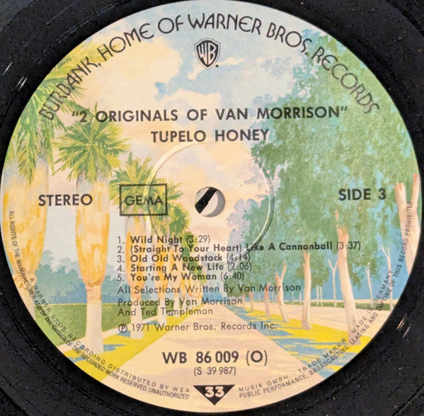 Van Morrison : 2 Originals Of Van Morrison (2xLP, Album, Comp, RE)