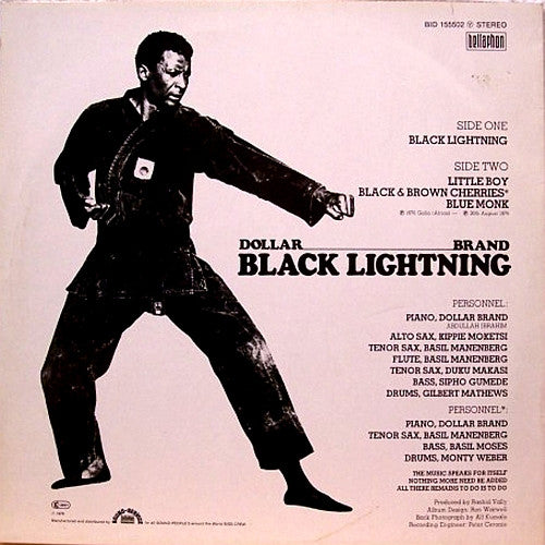 Dollar Brand : Black Lightning (LP, Album)