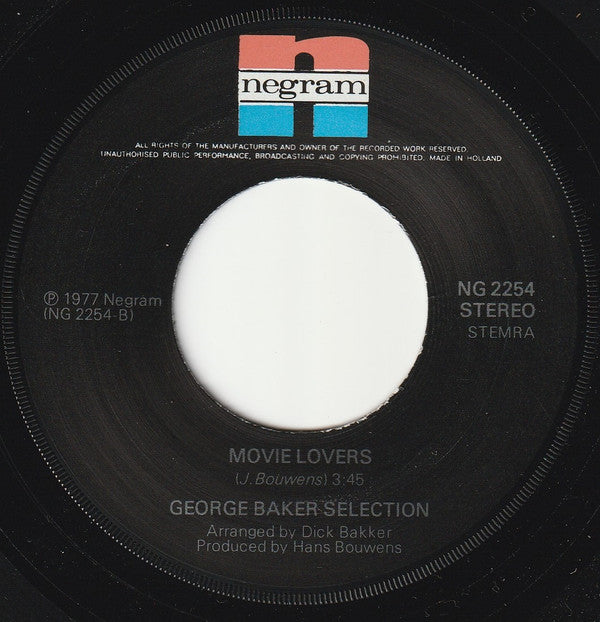 George Baker Selection : Marja (7", Single)