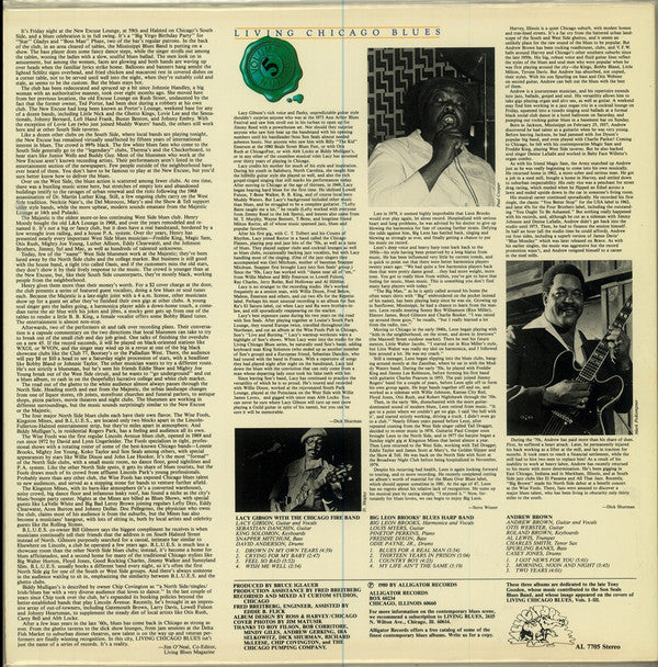 Lacy Gibson / Big Leon Brooks' Blues Harp Band / Andrew Brown : Living Chicago Blues Volume 5 (LP, Album)