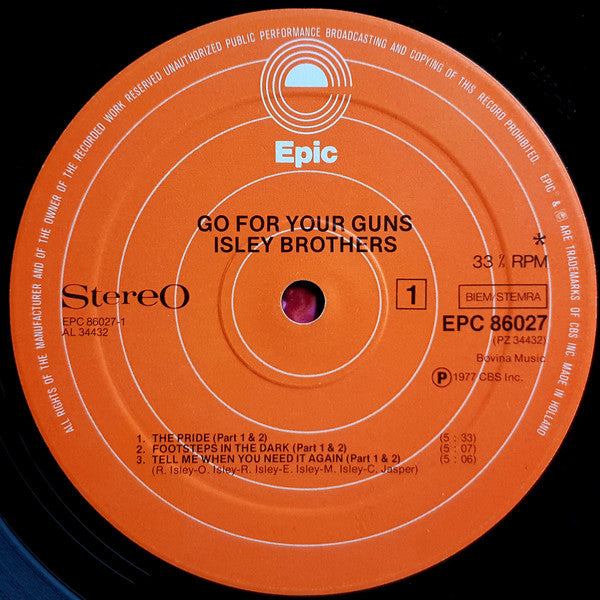 The Isley Brothers : Go For Your Guns (LP, Album, Gat)