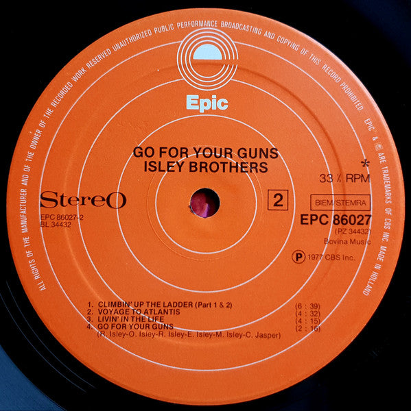 The Isley Brothers : Go For Your Guns (LP, Album, Gat)