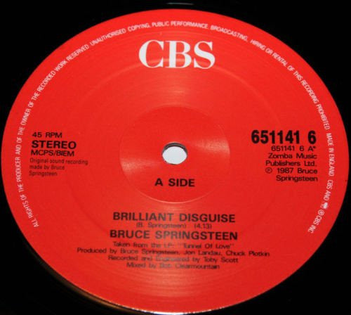 Bruce Springsteen : Brilliant Disguise (12")