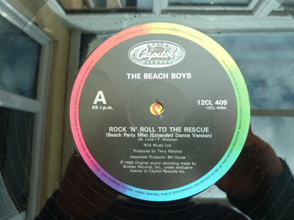 The Beach Boys : Rock 'n' Roll To The Rescue (12")