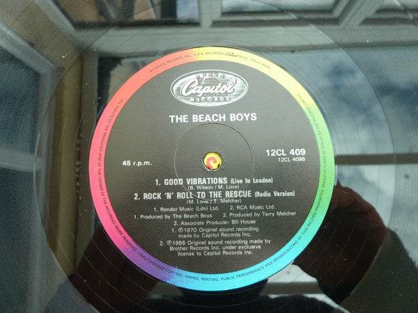 The Beach Boys : Rock 'n' Roll To The Rescue (12")