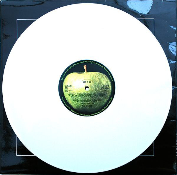 The Beatles : Let It Be (LP, Album, RE, Whi)