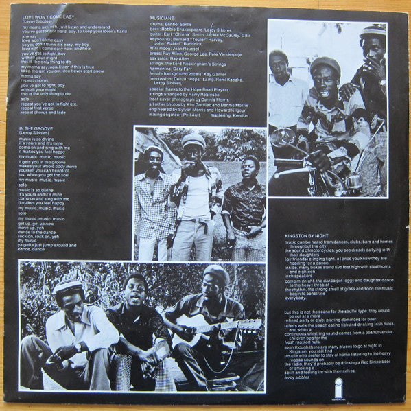 The Heptones : Night Food (LP, Album)