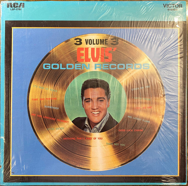 Elvis Presley : Elvis' Golden Records, Vol. 3 (LP, Comp, RE)