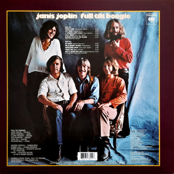 Janis Joplin : Pearl (LP,Album,Reissue)