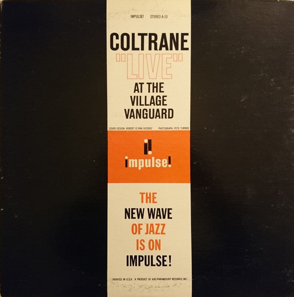 Coltrane* : "Live" At The Village Vanguard (LP, Album, RE, Gre)