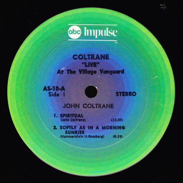 Coltrane* : "Live" At The Village Vanguard (LP, Album, RE, Gre)