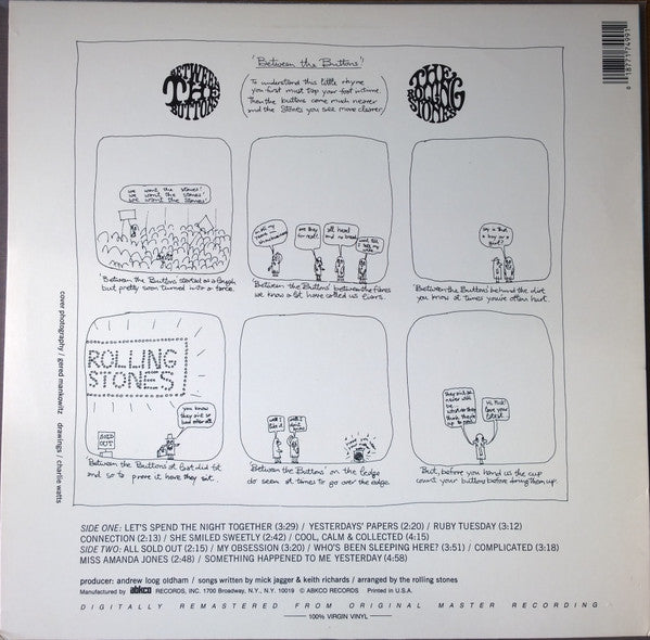 The Rolling Stones : Between The Buttons (LP, Album, RE, RM)