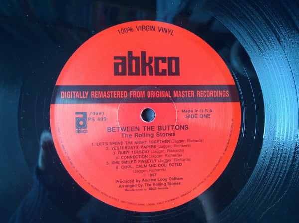 The Rolling Stones : Between The Buttons (LP, Album, RE, RM)