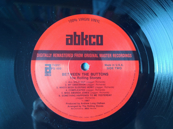 The Rolling Stones : Between The Buttons (LP, Album, RE, RM)