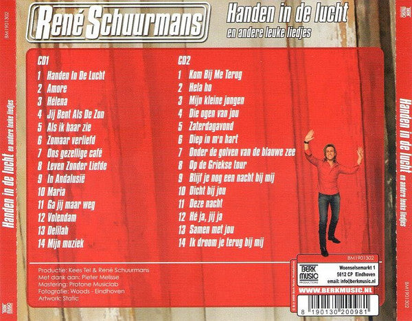 René Schuurmans : Handen In De Lucht (2xCD, Comp)