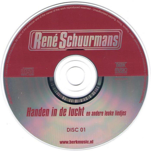 René Schuurmans : Handen In De Lucht (2xCD, Comp)