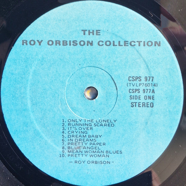 Roy Orbison : The Roy Orbison Collection 20 Original Hits (LP, Comp)