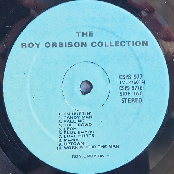 Roy Orbison : The Roy Orbison Collection 20 Original Hits (LP, Comp)