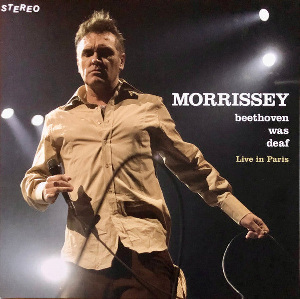 Morrissey : Beethoven Was Deaf (Live In Paris) (LP, Album, RE, RM, Ora)