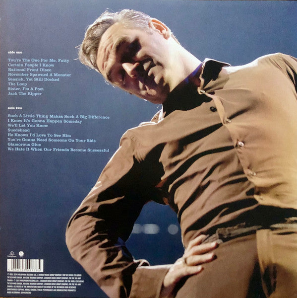 Morrissey : Beethoven Was Deaf (Live In Paris) (LP, Album, RE, RM, Ora)