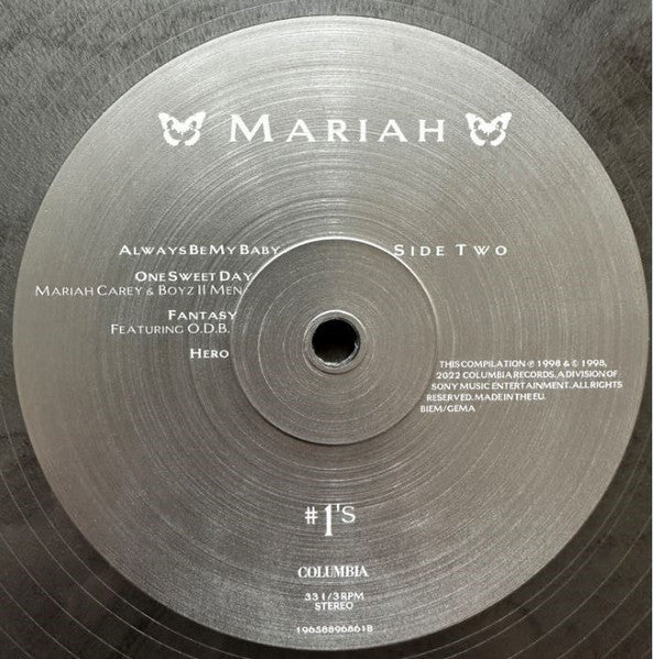 Mariah Carey - #1's (2xLP, Comp, RE, RM, Met) - De Platen Aap – Vinylwinkel in Brielle & online webshop voor muziekliefhebbers