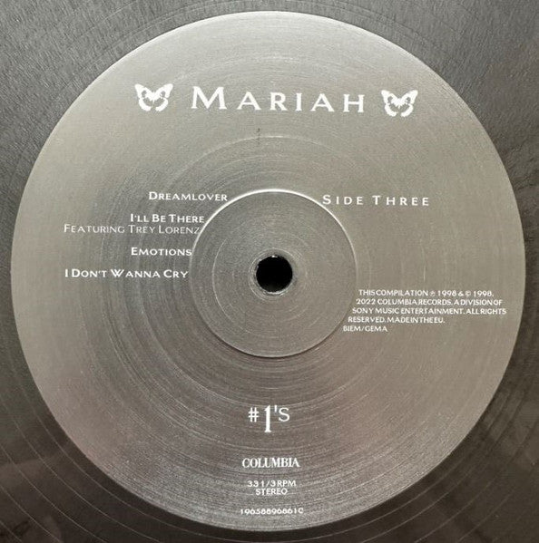 Mariah Carey - #1's (2xLP, Comp, RE, RM, Met) - De Platen Aap – Vinylwinkel in Brielle & online webshop voor muziekliefhebbers