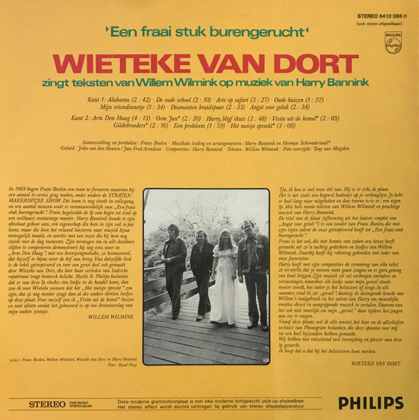 Wieteke van Dort : Een Fraai Stuk Burengerucht (LP,Album)