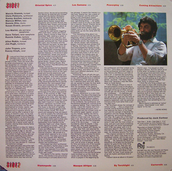 Marvin Stamm : Stammpede (LP, Album)