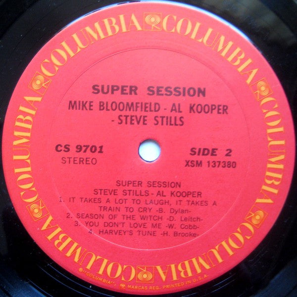 Mike Bloomfield / Al Kooper / Steve Stills* : Super Session (LP, Album, RE)