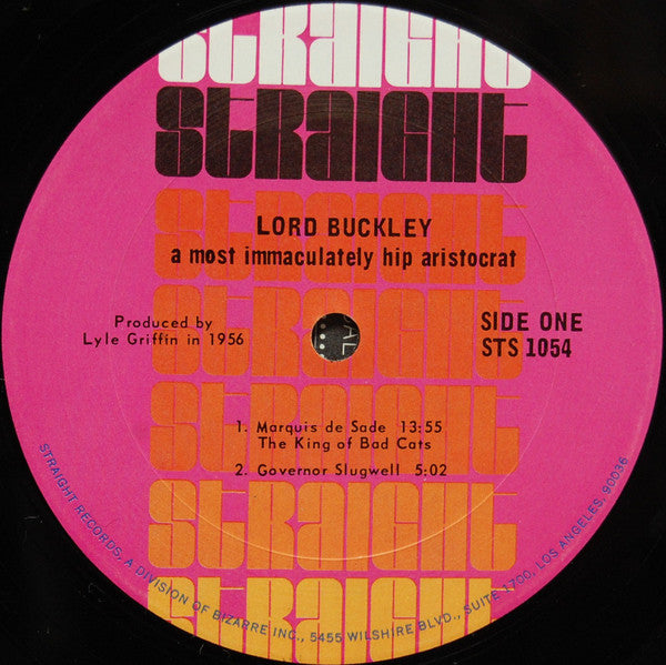 Lord Buckley : A Most Immaculately Hip Aristocrat (LP, Album, Col)