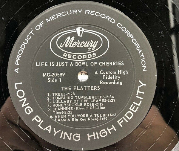 Platters, The : Life Is Just A Bowl Of Cherries! (LP,Album)