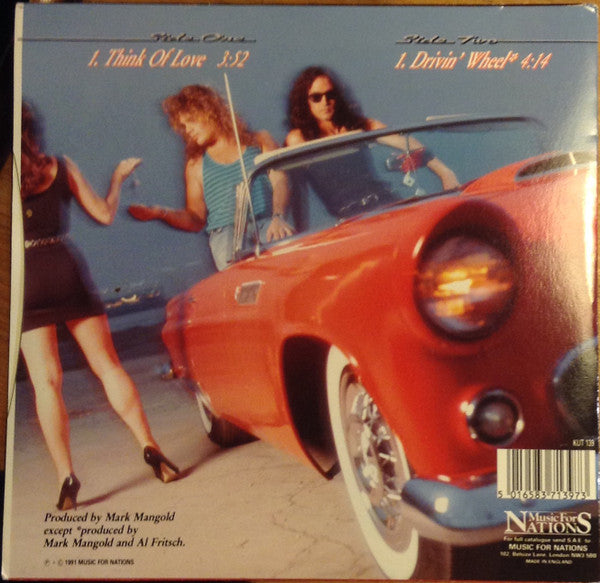 Drive, She Said - Think Of Love (7", Single) - De Platen Aap – Vinylwinkel in Brielle & online webshop voor muziekliefhebbers