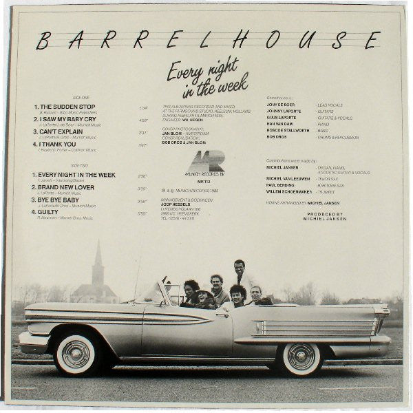 Barrelhouse : Every Night In The Week (LP, Album)