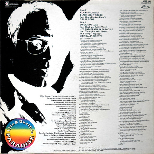Mike Cooper : Life And Death In Paradise (LP, Album)