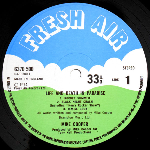 Mike Cooper : Life And Death In Paradise (LP, Album)
