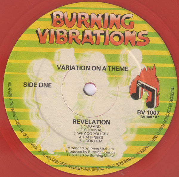 Revelation (8) : Variation On A Theme (LP,Album)