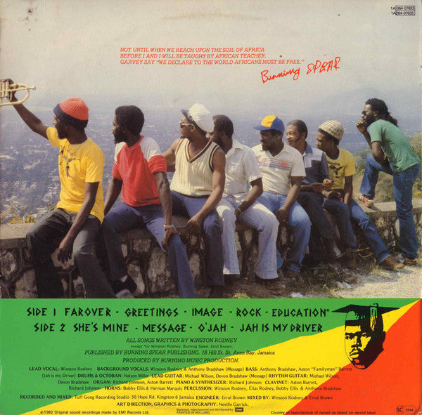 Burning Spear : Farover (LP)