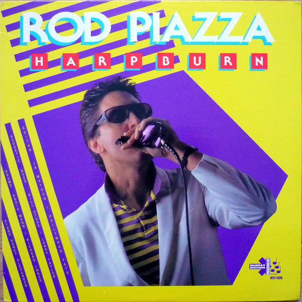 Rod Piazza : Harpburn (LP, Album)