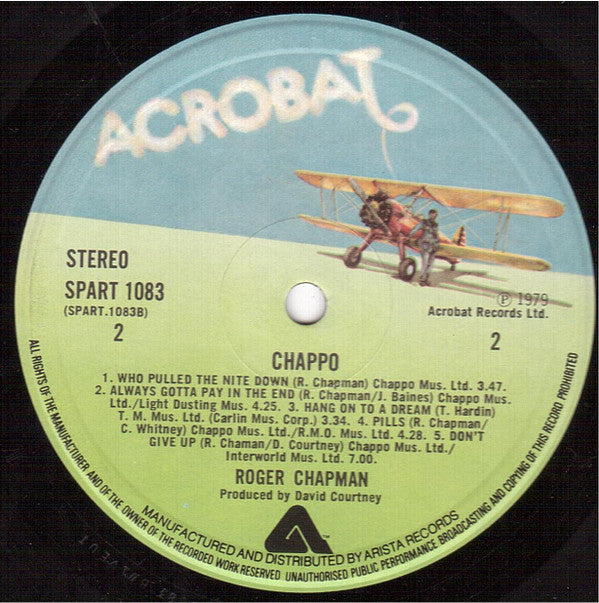 Roger Chapman : Chappo (LP, Album)