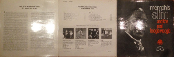 Memphis Slim : And The Real Boogie-Woogie (LP, Album)