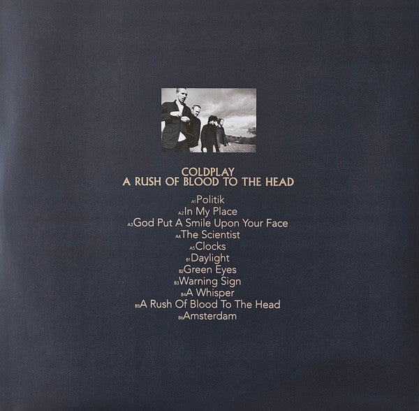 Coldplay - A Rush Of Blood To The Head (LP, Album, RE, 140) - De Platen Aap – Vinylwinkel in Brielle & online webshop voor muziekliefhebbers
