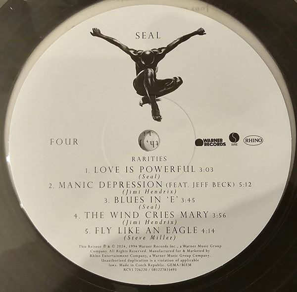 Seal : Seal (2xLP, Album, RE, RM, Mil)
