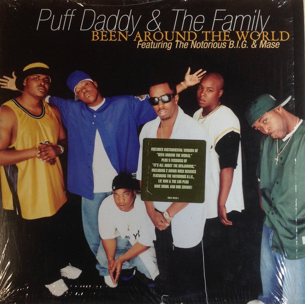 Puff Daddy & The Family Featuring Notorious B.I.G. & Mase - Been Around The World (12", Single) - De Platen Aap – Vinylwinkel in Brielle & online webshop voor muziekliefhebbers