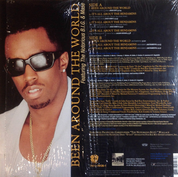 Puff Daddy & The Family Featuring Notorious B.I.G. & Mase - Been Around The World (12", Single) - De Platen Aap – Vinylwinkel in Brielle & online webshop voor muziekliefhebbers